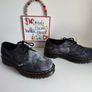 Dr Martens 1461 Bex Pleasures black grey shoes 3 eye Tie Dye Poly UK5 EU38 US7 Image 6