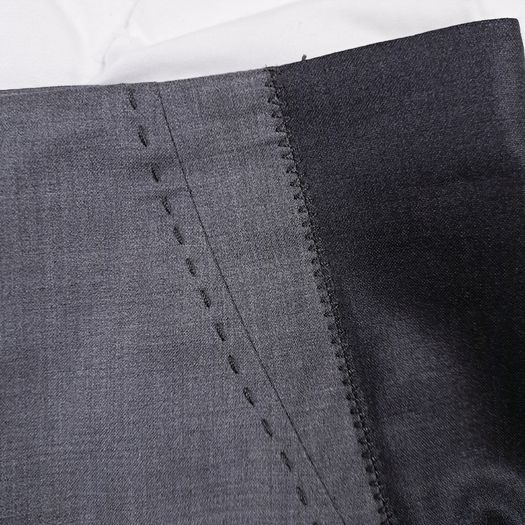 Quin & Donnelly Grey Two-Tone Professional Tailored Pencil Midi Skirt 12UK/40EU
