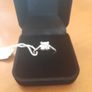 18 C White gold CZ Dress Ring Image 3