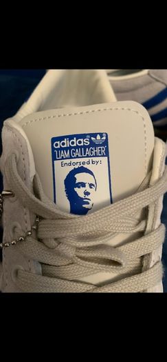 Oasis - Adidas "Gallagher" Trainers size 9