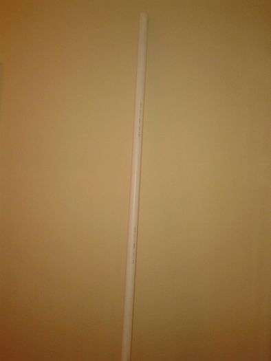 32 mm pipe, MFP, white, 223 cm long