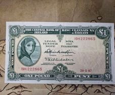 1 Pound Lady Lavery 29/5/67