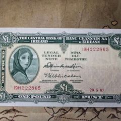 1 Pound Lady Lavery 29/5/67