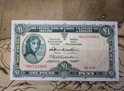 1 Pound Lady Lavery 29/5/67