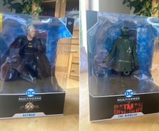 McFarlane The Riddler and Batman 12" Figures - Sealed