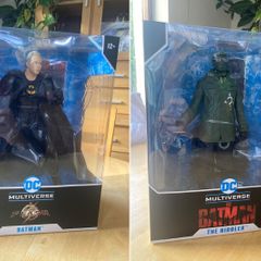 McFarlane The Riddler and Batman 7" Figures - Sealed