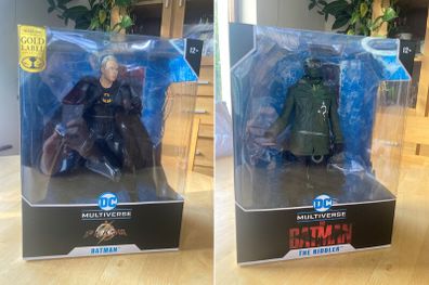 McFarlane The Riddler and Batman 12" Figures - Sealed