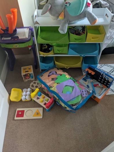 kids toys and storage