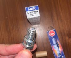 BR9ECMIX Iridium Spark Plugs X2