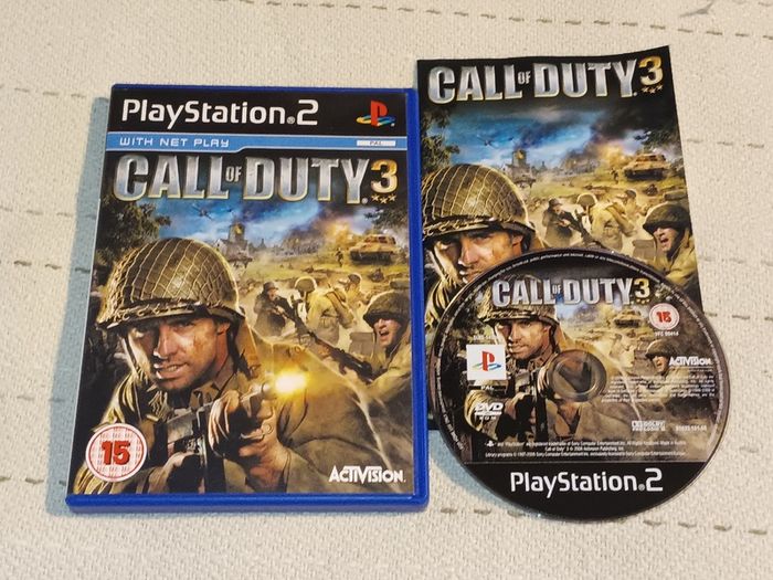 Call of Duty 3  Complete Top PlayStation 2 Game  For Sale Here