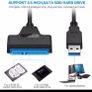 USB SATA 3 Cable Sata To USB 3.0 Adapter UP To 6 Gbps Support 2.5Inch External SSD HDD Hard Drive 22 Pin Sata III A25 2.0 Image 7