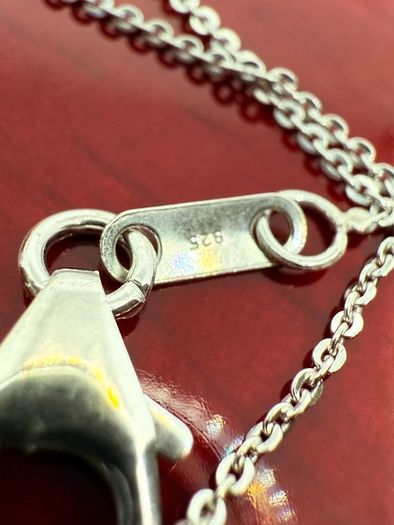 Multi-Tourmaline & White Zircon Pendant with Chain
