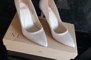 FAITH high heel blush sparkle stilettos from Next size UK 4