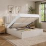 King Hydraulic Lift Ottoman Storage Bed Image 5