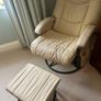 rocking chair with stool Image 2