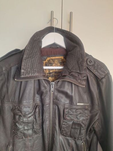 Superdry Leather Jacket (s)