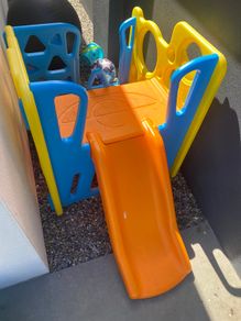 Climbing frame & slide 18months +