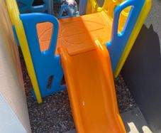 Climbing frame & slide 18months +