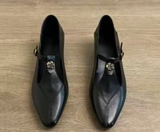 EU 38.5 size New Retro Mary Jane Shoes