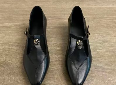 EU 38.5 size New Retro Mary Jane Shoes