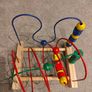 Ikea mula wooden bead Rollercoaster toddler toy Image 6