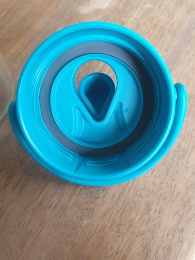 Life Factory Water Bottle with Silicon Sleeve Green 475 ml