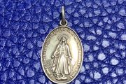 Sterling Silver Religious Medal