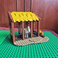 Lego MOC Modular Stables