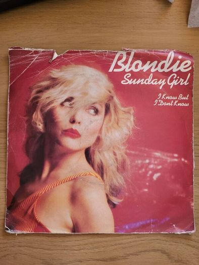 Blondie Sunday Girl 7 inch Vinyl 1978 Chrysalis Records