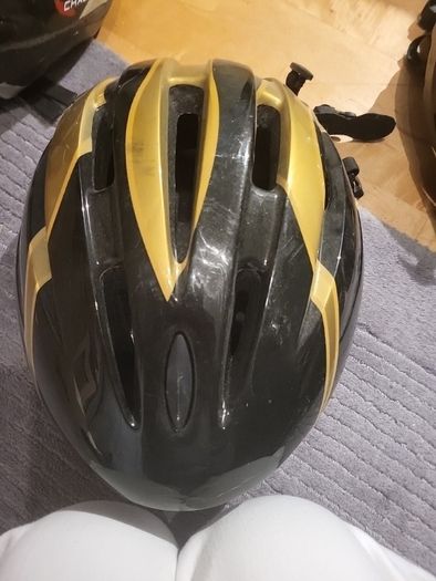 Small.to meduim size bike helmets set of 3