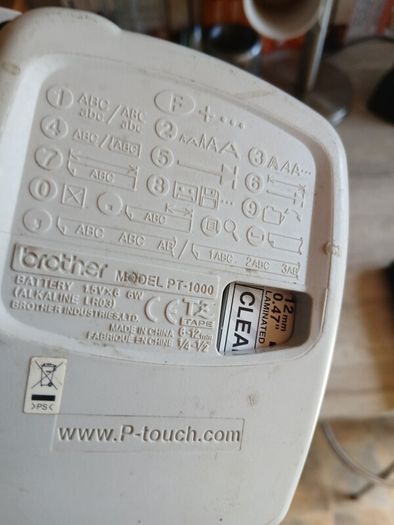 brother p touch 1000