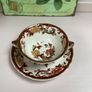 Vintage Masons Ironstone Soup Bowl & Saucer Set Image 2