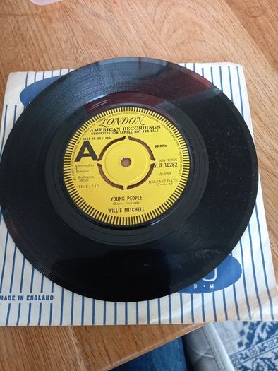 Willie Mitchell Young People 7"  DEMO