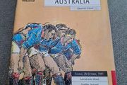 Ireland v Australia 1991 World Cup Rugby Quarter Final programme