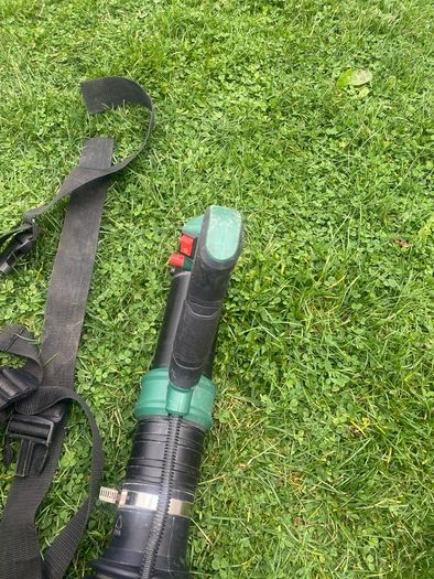 Lidl Parkside 52cc petrol backpack leaf blower model PBLG52A1