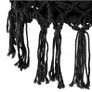 NEW Black Tassels Hanging Chair Hammock with Cushion Image 4