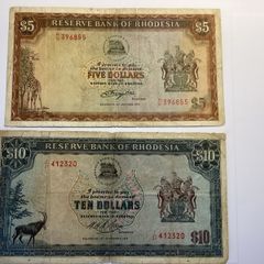 Banknotes Rhodesia