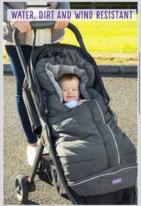 Buggy Footmuff Cleveland Grey