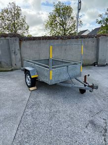 6x4  galvanised car trailer