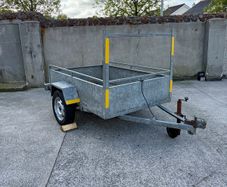6x4  galvanised car trailer