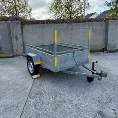 6x4  galvanised car trailer