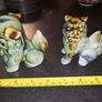 pair of Chinese Foo dogs triple glaze Image 4