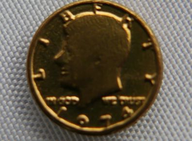 US Miniature 24K Gold Plated Token