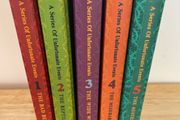 A Series of Unfortunate Events Books 1-5 By Lemony Snicket