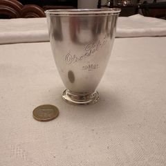 Antique silver Christening mug