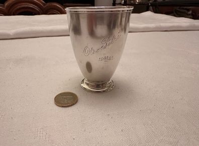 Antique silver Christening mug