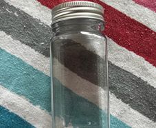 24 spice jars with labels