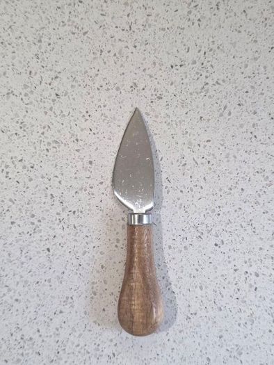 Acacia Wood & Slate Cheese Board Set with 3 Cheese Tools