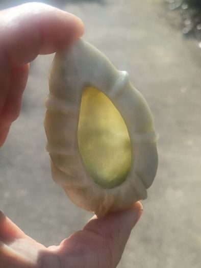 Qing Dynasty Jade Brush Washer