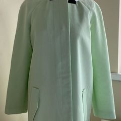 Antipodium London Pale Green Light Jacket/ Coat Nwt